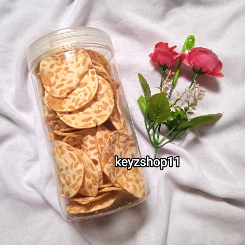 

KERIPIK TEMPE SAGU SUTRA KEMASAN TOPLES 1000ML