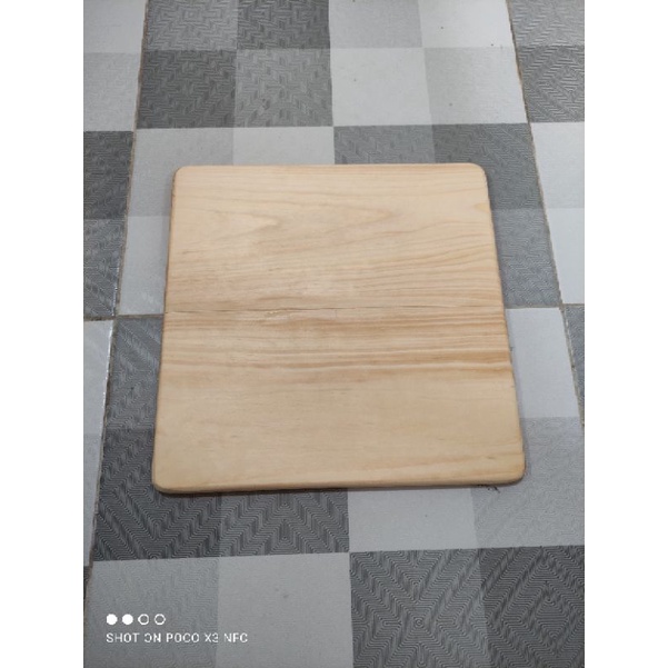 Talenan Kayu Pinus 30x30 Pingul / Telenan Kayu / Telnan Kayu