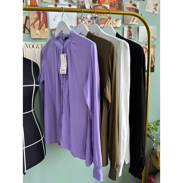 Unq cotton volume blouse