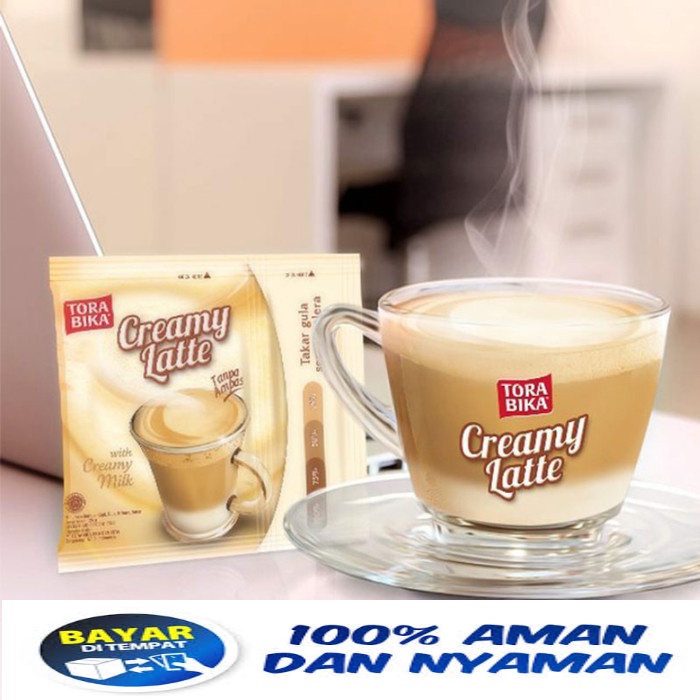 

Kopi Torabika Creamy Late satuan dan renceng 25Gr