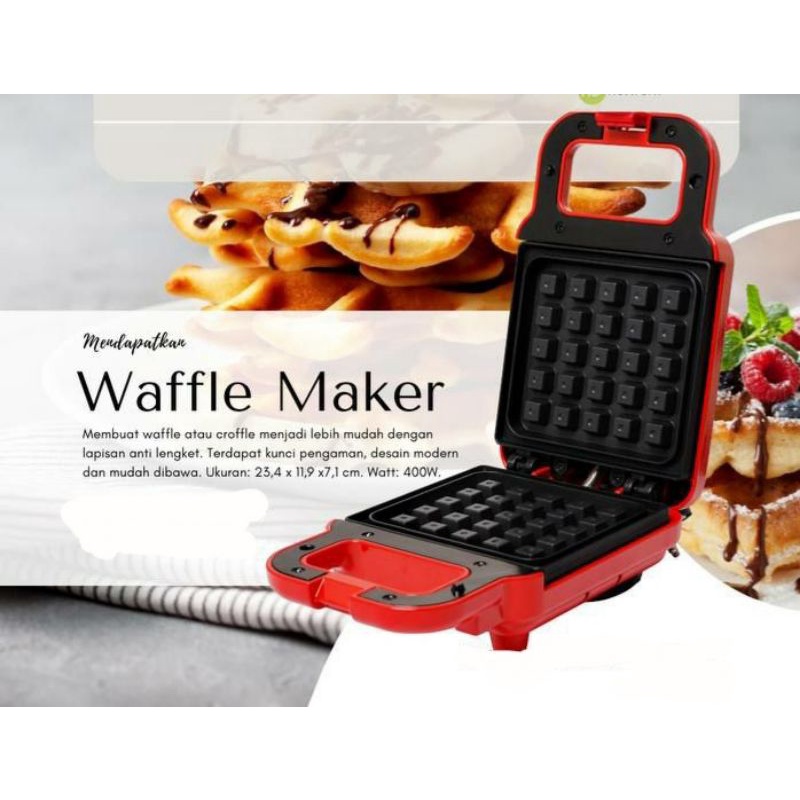 Waffle maker lock n lock