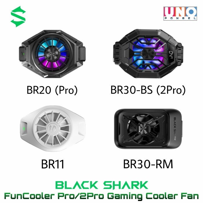 Docking Black Shark 3 Pro Funcooler Br20 - Blackshark Fun Cooler Cooling Fan