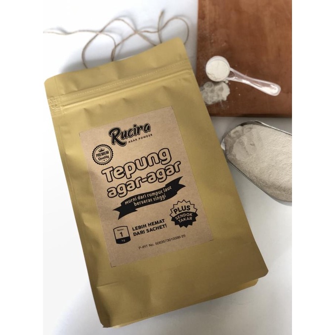 

RULAKU TEPUNG AGAR AGAR MURNI - 1 kilogram