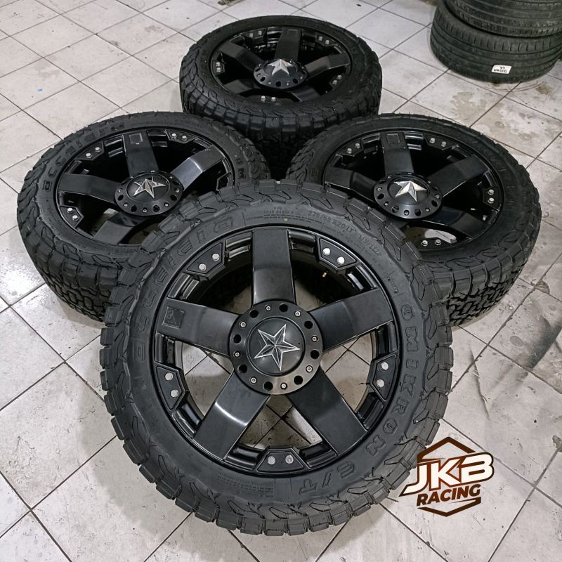 VELG OFFROAD | RASTA RING 20 + BAN BUAT PAJERO TRITON TRAILBLAZER EVEREST RANGERS FORTUNER DLL