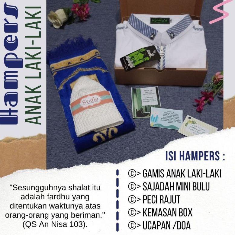 [KODE BAZFM] HAMPERS - KADO ANAK LAKI-LAKI - KADO KHITAN / KHITANAN / SUNATAN - SETELAN KURTA DAN GA