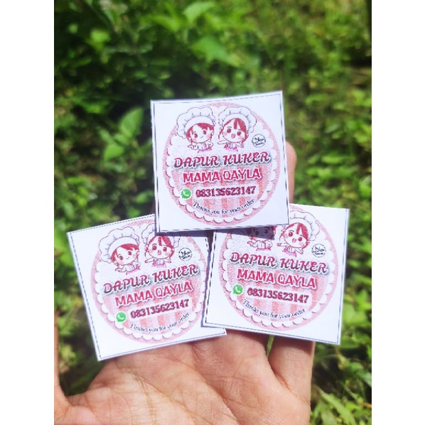 

stiker custum bisa req isi 100
