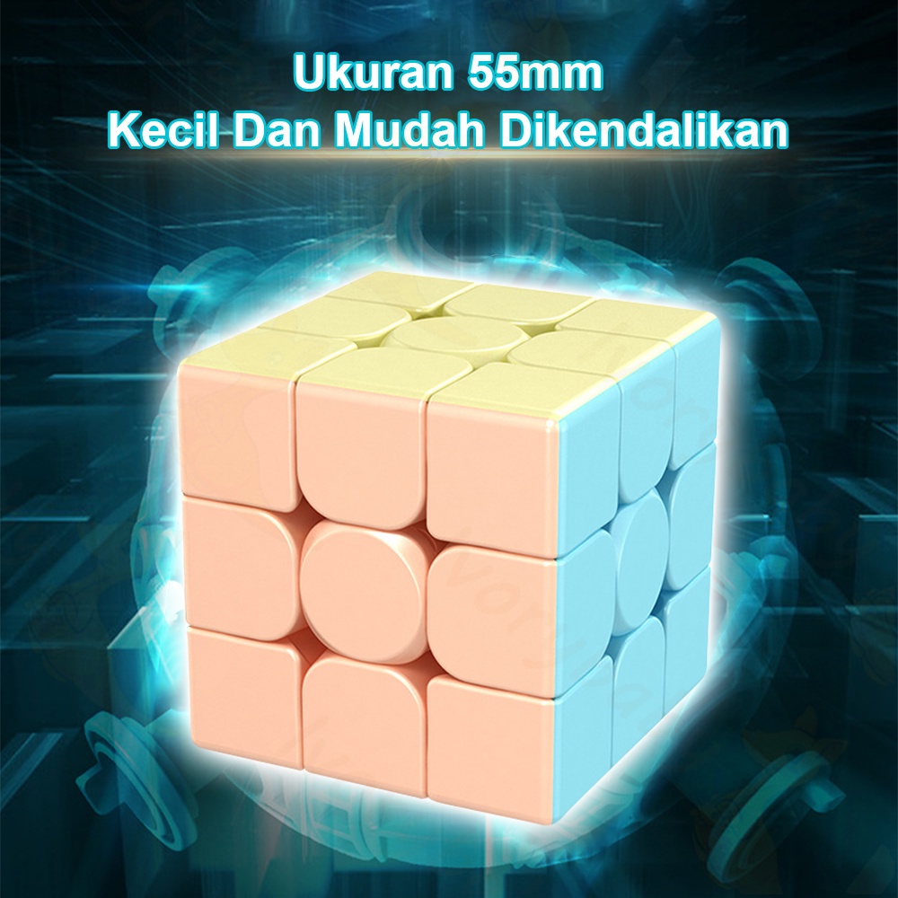 Ivorybaby Rubik 3x3 moyu meilong Kubus Ajaib Magic rubik cube Speed cube