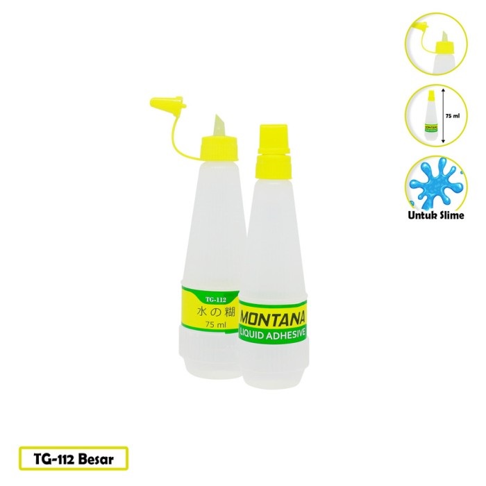 

Lem Slime Botol Sedang 75 ml