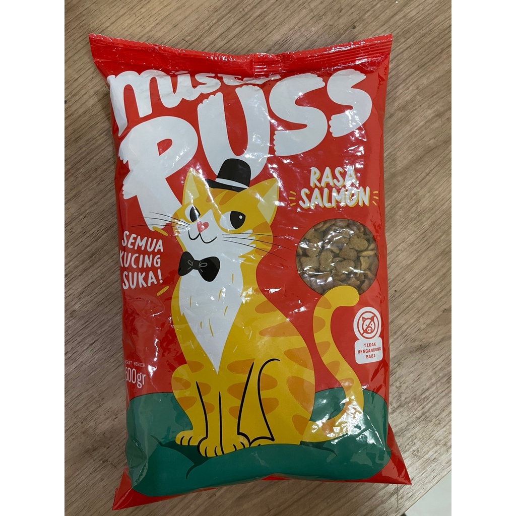 Mister Puss Makanan Kucing kemasan Freshpack 500gr cat food Termurah