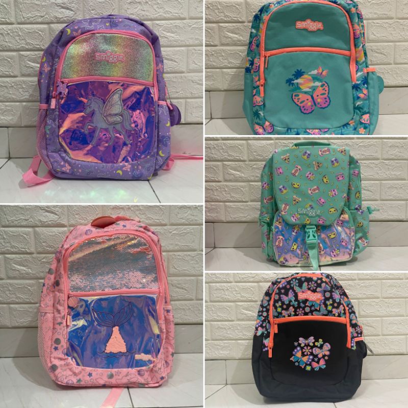 TAS BACKPACK SMIGGLE ORIGINAL SINGAPORE