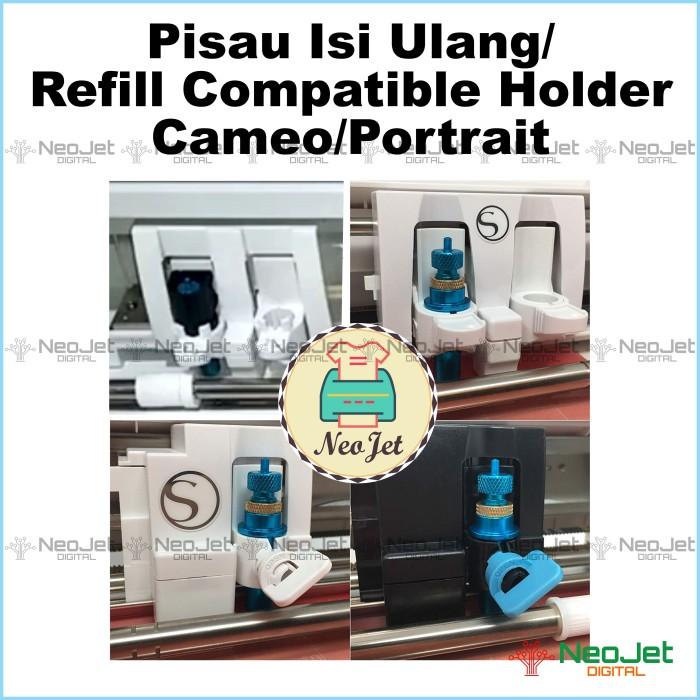 

Pisau Isi Ulang Refill Blade Compatible Holder Cameo Portrait 004