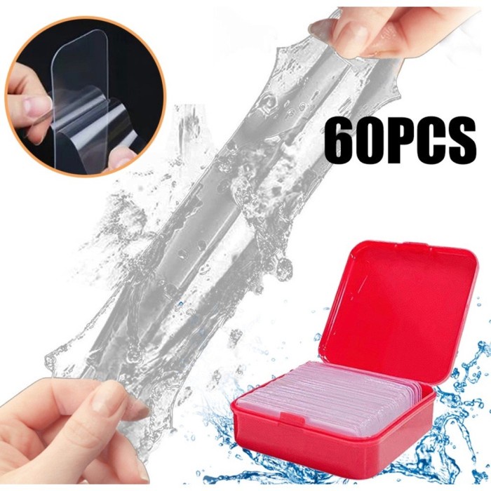 

DOUBLE TAPE SERBAGUNA PRAKTIS || KOTAK STIKER PEREKAT DINDING BAHAN PVC