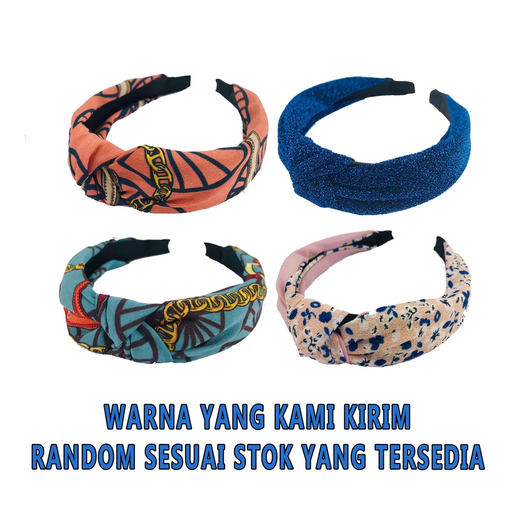 Bandana Wa* Bando Korean Style* Aneka Macam Bando* Aksesoris Wanita