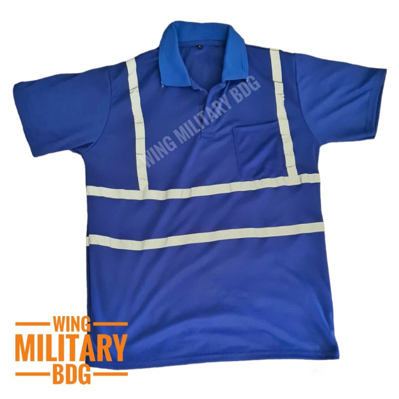 kaos polo kaos berkerah safety scotlight terlaris