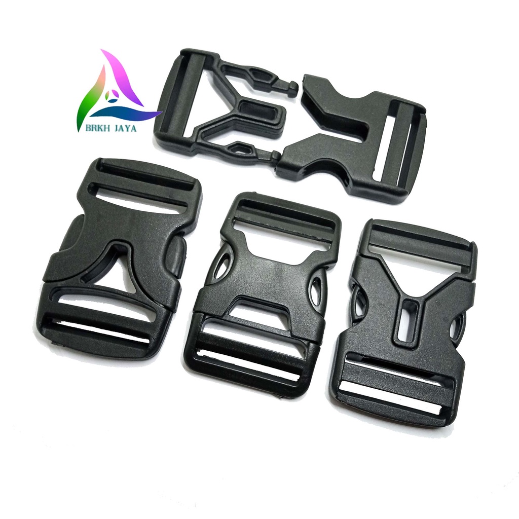 KUNCI SODOK TAS 3.8 CM / SLOT TAS PLASTIK BUCKLE POLYPROPLYNE