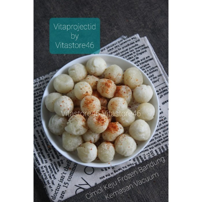 

Cimol Keju Leleh Frozen isi 20