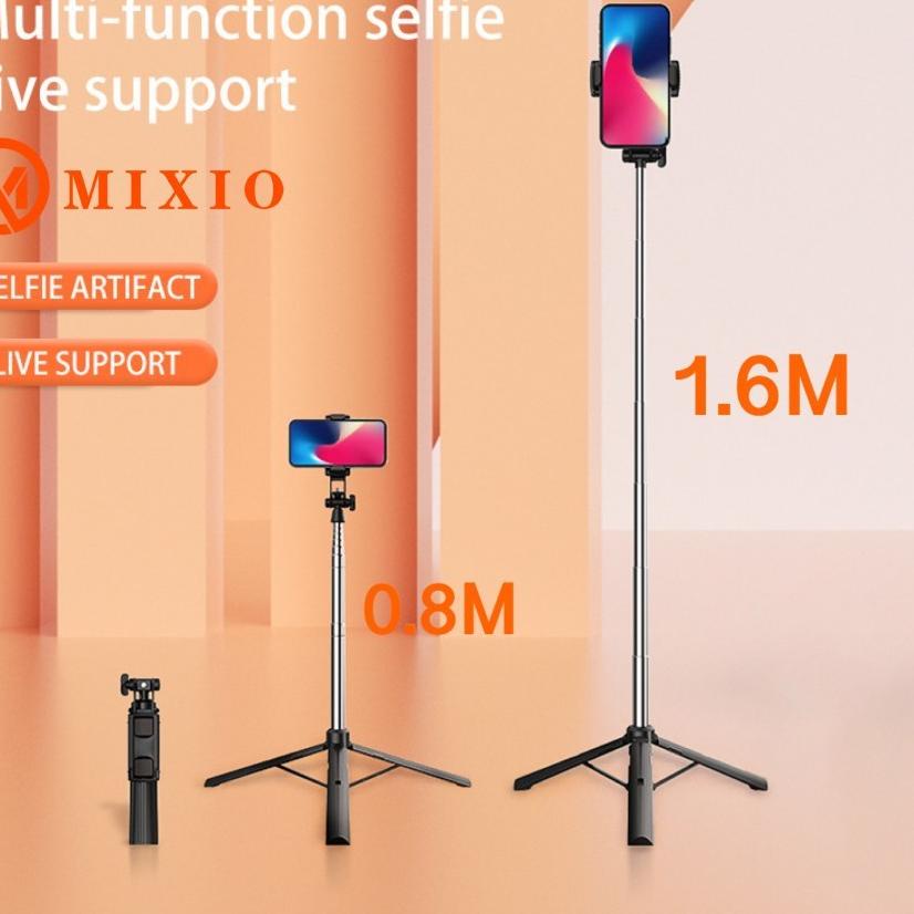 ❈ MIXIO ACM Tongsis Bluetooth Selfie Stick Tripod ✤