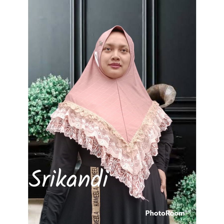 Khimar Srikandi Renda FO hijab