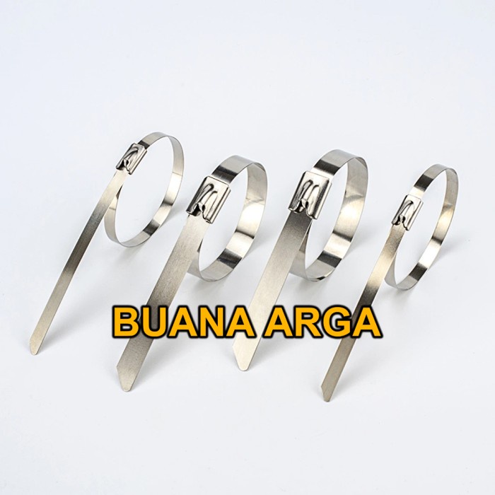 

Holder Kabel Ties Stainless Steel 680Mm Cable Ss 316 Ball Lock 4.5Mm / 7.9Mm