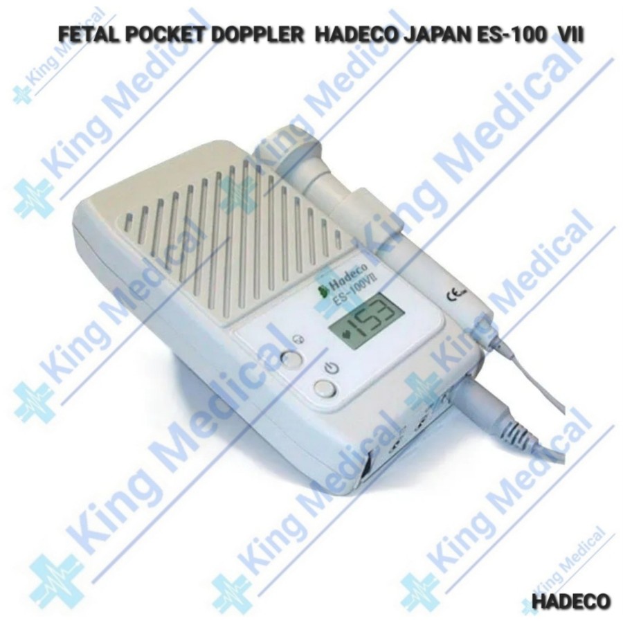 Fetal Pocket Doppler Hadeco Japan ES-100 VII Original (Kemenkes/AKL)