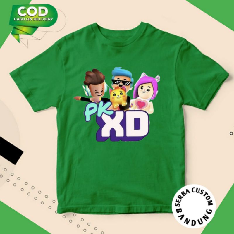 Kaos Anak Game PK XD