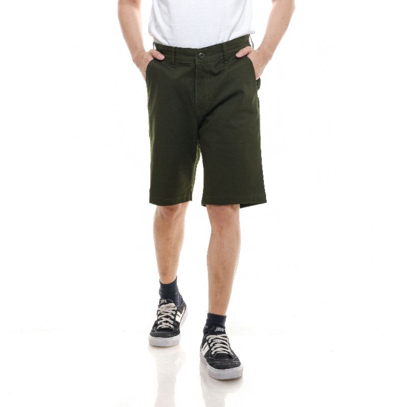 Wishjoin celana chino pendek army pria