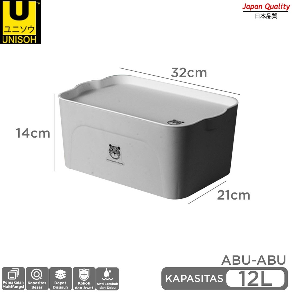 UNISOH KOTAK PENYIMPANAN STORAGE BOX MULTIFUNGSI