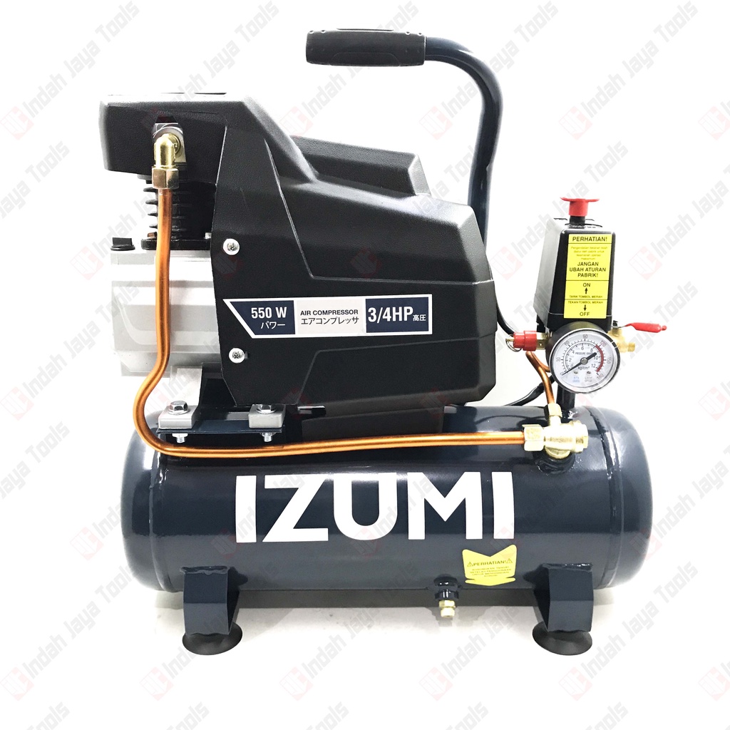 IZUMI DD0709 Kompresor Angin Listrik 3/4 HP 9 Liter - Air Compressor