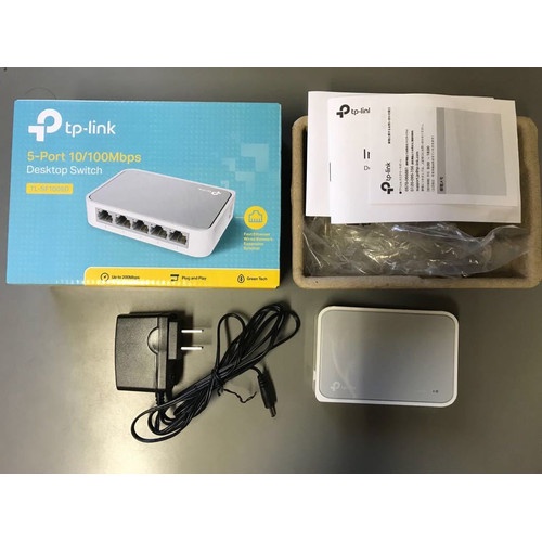 SWITCH HUB TP-LINK 5 Port TL-SF1005D 10/100Mbps tp-link LAN HUB