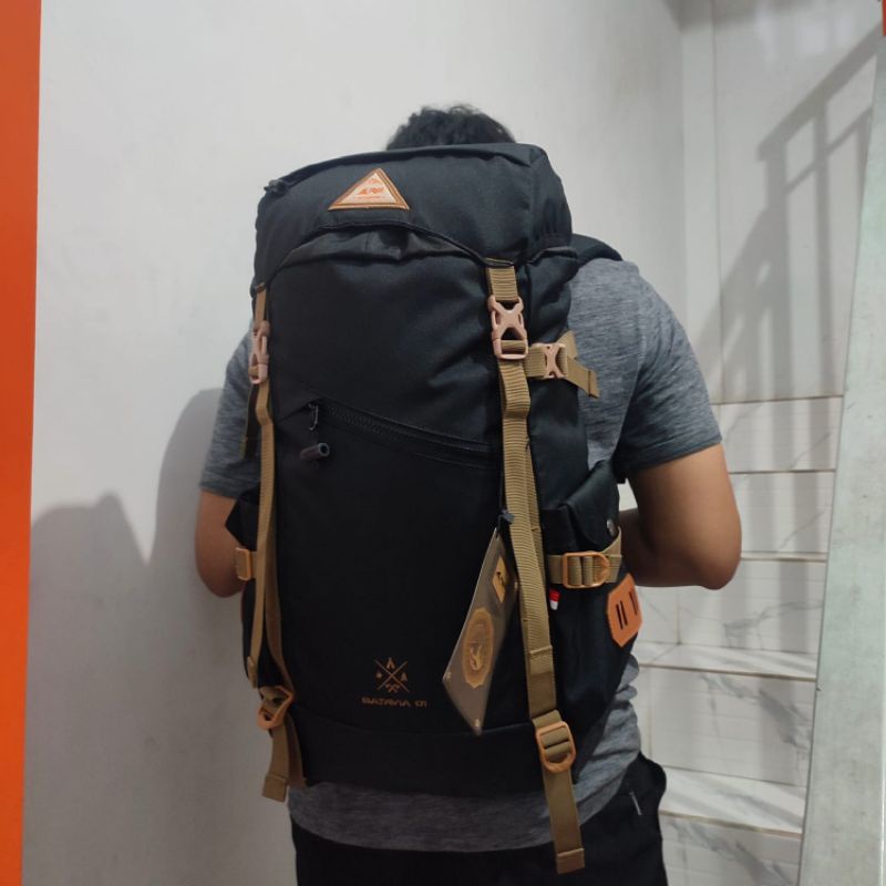 Tas Ransel Pria Rei Batavia Original+Raincover