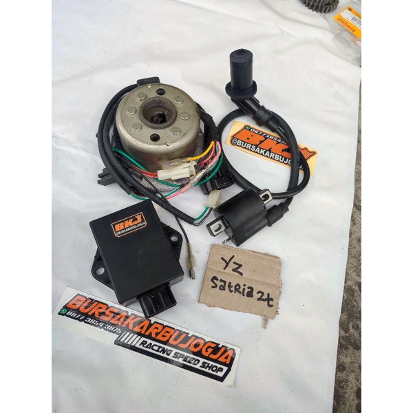 pengapian yz satria 2tak risetan bursakarbujogja