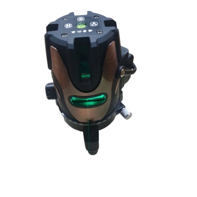 laser alat ukur cahaya hijau/laser level 5 Line Beam