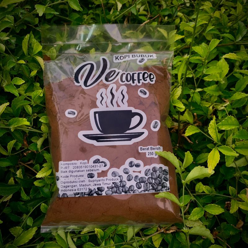 

KOPI HITAM MURNI VE COFFE 250GRAM