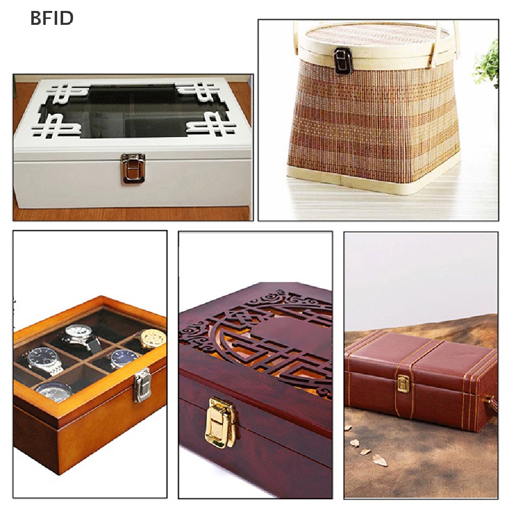 [BFID] Small Wine Chest Case Gift Box Toggle Latch Koper Kunci Pengait Hardware [ID]