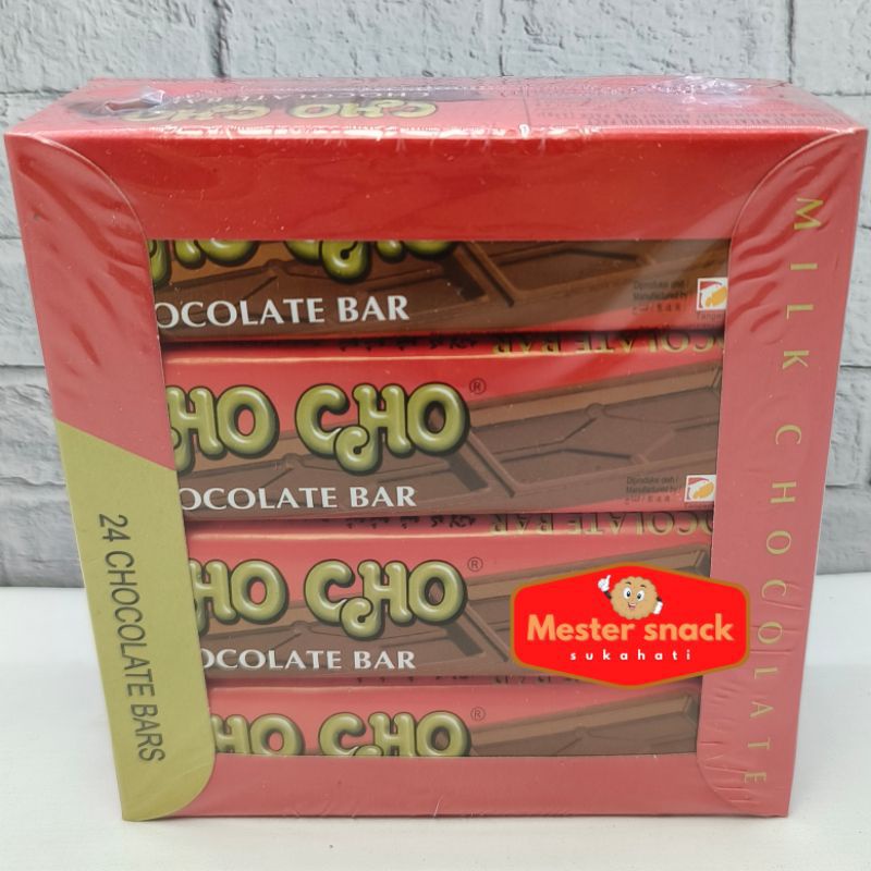 

cho cho chocolate bar (24 pcs)