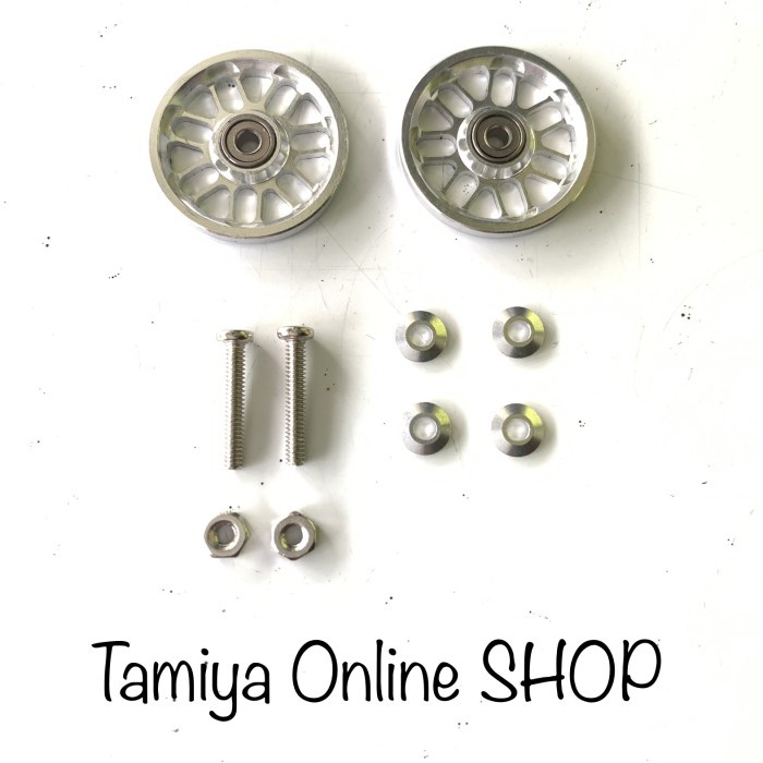 Rep. Tamiya 95213 HG Roller Aluminium Spoke 19 mm - F022