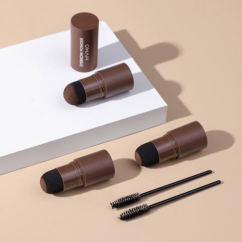 MYHO Cetakan Alis Instan Tanpa Ribet Tahan Air Dengan 10 Model / Shaping Eyebrow Stamp Hairline And Waterproof