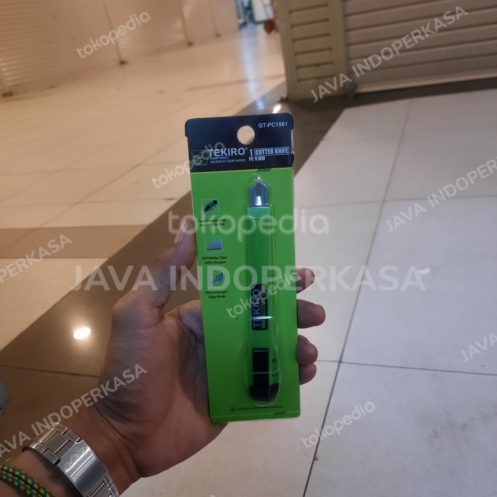 [Pisau Dapur] Tekiro Pisau Cuter Kecil / Kater Pisau Potong Auto Lock [Knife]