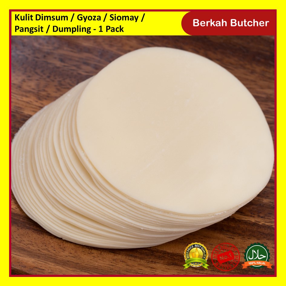 Kulit Dimsum / Pangsit / Gyoza / Siomay / Dumpling - Berkah Butcher