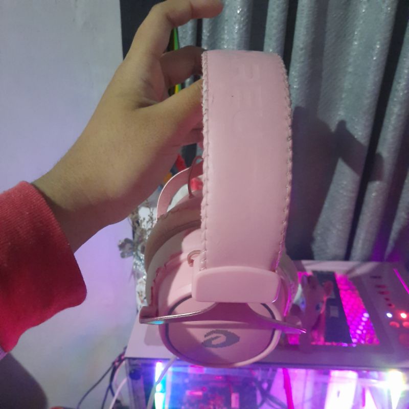 DAREU EH925s HEADSET PINK | HEADSET GAMING