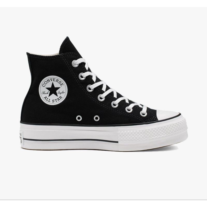 Converse Chuck Taylor 70s Platform Hi Black White 100% BNIB