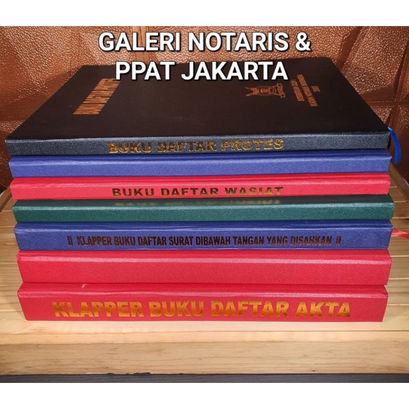 Buku Protokol Notaris Paket Buku Wajib Notaris Dan PPAT