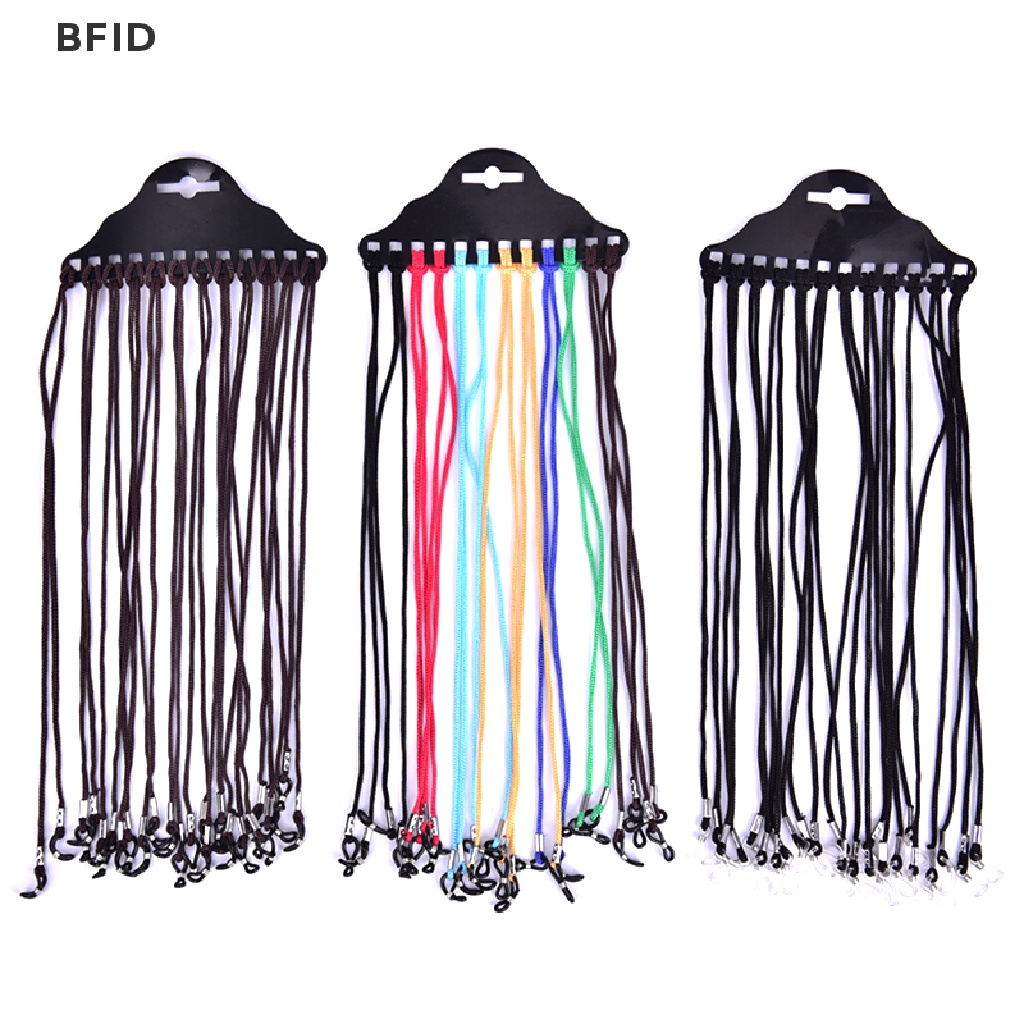 [BFID] 12pcs/set Tali Rantai Nylon Penahan Kacamata Sunglasses Glasses Neck String Strap [ID]