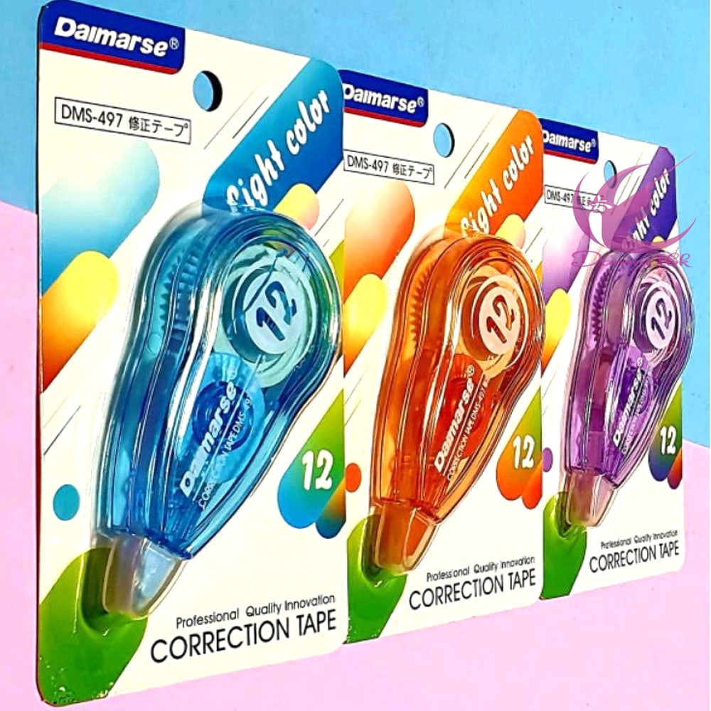 

Correction Tape / Tipex Kertas Daimarse Dms-497