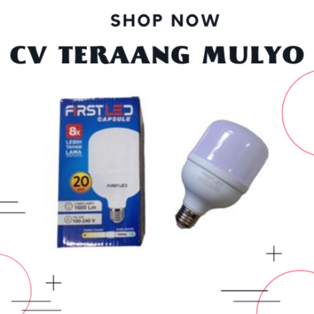 Lampu Led FIRST Capsule 20Watt 7000k