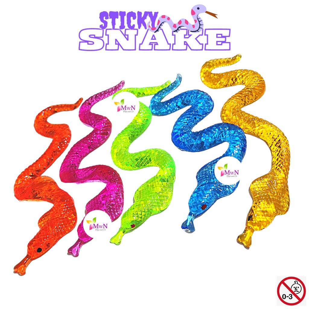 MWN Mainan Anak Sticky Toys Hewan Super Bening / Sticky Bening anti Stress