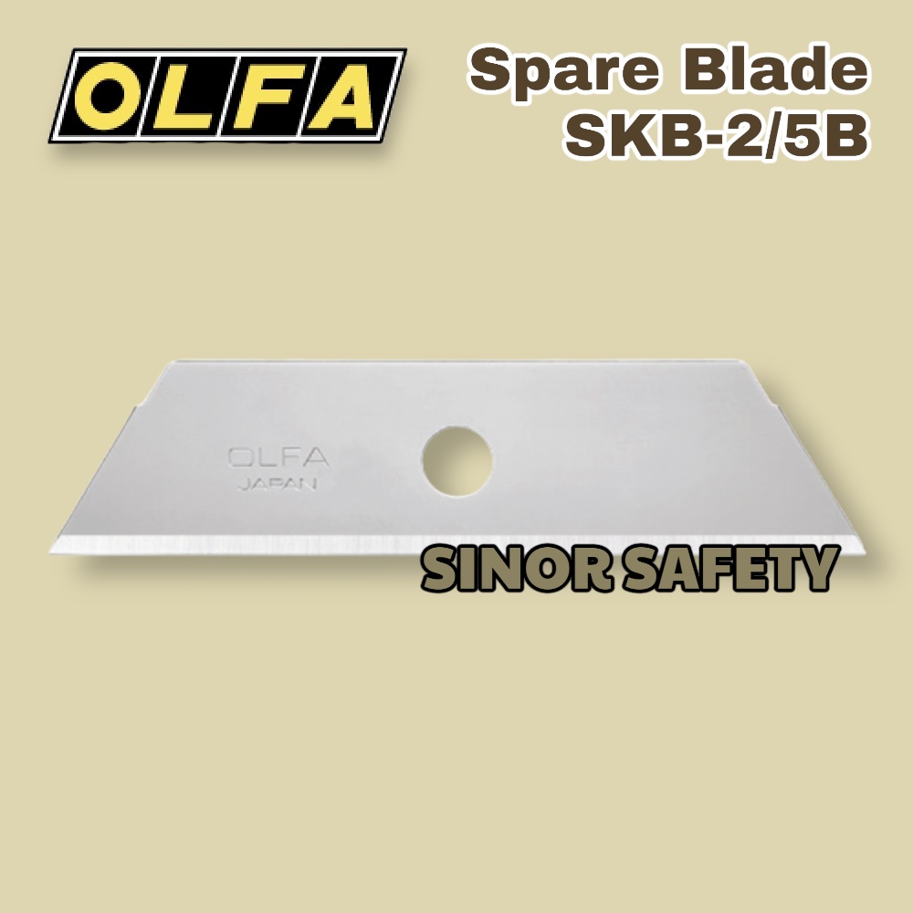 Olfa Cutter REFILL SKB-2/5B Spare Blade 5 pcs Per Pack