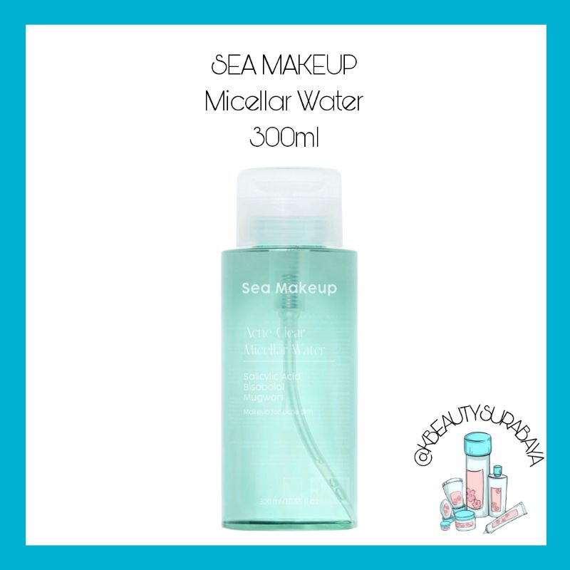 (BPOM) SEA MAKEUP Micellar Water 300ml