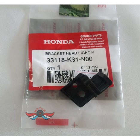 Bracket Dudukan Lampu Depan Kanan Beat Esp 2017 Street 33118K81N00