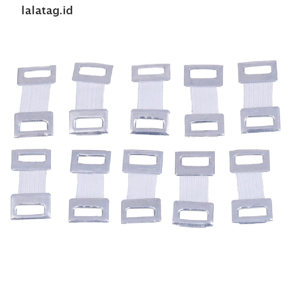 [lalatag] 10/30pcs Pengganti bandage stretch metal Klip fixation clamp hooks  [ID] Baju Kaos Distro Pria Wanita Lengan Panjang [ID]